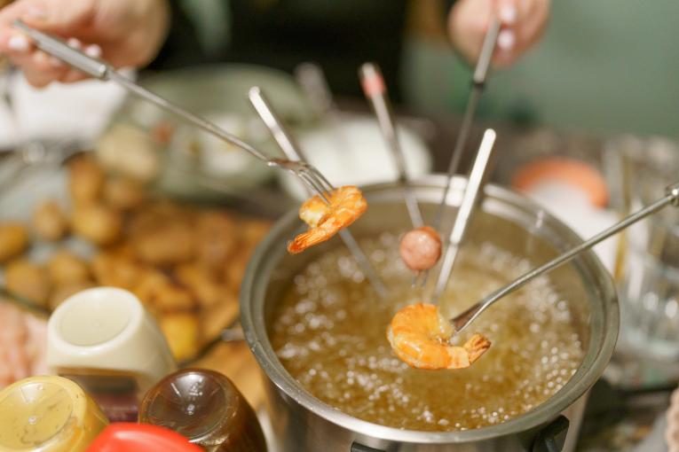 Fondue Bourguignonne im Wired Cooker